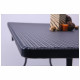 Стіл складний Форд RZK-180 180/90*75*74 пластик Rattan Black