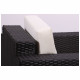 Комплект меблів Santo з ротангу Elit (SC-B9508) Brown MB1034 тканина A13815