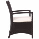 Комплект мебели Bavaro из ротанга Elit (SC-A7428) Brown MB1034 ткань A13815 
