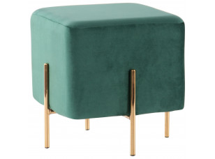 Пуф Ritz Green / Golden Chrom