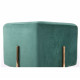 Пуф Ritz Green / Golden Chrom