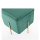 Пуф Ritz Green / Golden Chrom