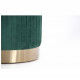 Пуф Monte Green / Golden Chrom
