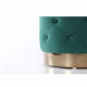 Пуф Janett Green / Golden Chrom