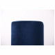 Пуф Madrid Blue/Golden Chrom
