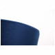 Пуф Madrid Blue/Golden Chrom