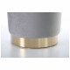 Пуф Madrid Grey/Golden Chrom