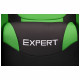 Крісло VR Racer Expert Champion чорний/зелений