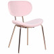 Стул Alphabet D gold/pink