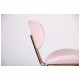 Стул Alphabet D gold/pink