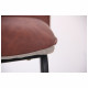 Стул Alphabet J black/dark amber