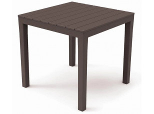 Стіл BALI 78x78x72 коричневий