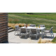 Стіл Alloro 210 Extensible Bianco Vern Bianco
