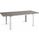 Стіл Alloro 140 Extensible Tortora Vern Bianco