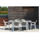 Стіл Alloro 140 Extensible Tortora Vern Bianco