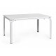 Стіл Alloro 140 Extensible Bianco Vern Bianco