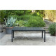 Стол Rio Alu 140 Extensible Antracite Vern Antracite