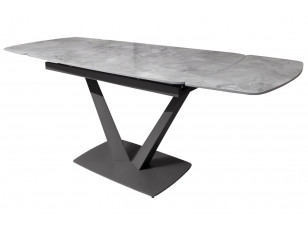 Стол обеденный Elvi Grey Stone керамика 120-180 см