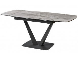 Стол ELVI LIGHT GREY керамический 120-180 см