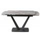 Стіл ELVI LIGHT GREY керамічний 120-180 см