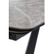 Стіл ELVI LIGHT GREY керамічний 120-180 см