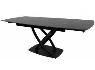 Стол раскладной Infinity Black Marble керамика 140-200 см