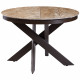 Стол обеденный MOON BROWN MARBLE керамика 110-140 см