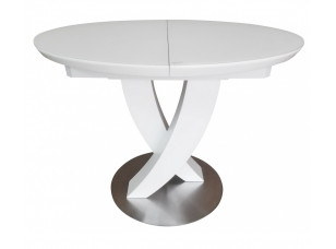 Стол раскладной OPERA MATT WHITE 100-130 см