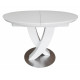 Стол раскладной OPERA MATT WHITE 100-130 см