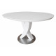 Стол раскладной OPERA MATT WHITE 100-130 см