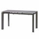 Стіл розкладний BRIGHT GREY MARBLE 102-142 см