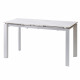Стіл розкладний BRIGHT WHITE MARBLE 102-142 см
