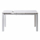 Стіл розкладний BRIGHT WHITE MARBLE 102-142 см
