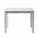 Стіл розкладний BRIGHT WHITE MARBLE 102-142 см