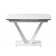 Стол ELVI PURE WHITE керамический 120-180 см