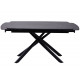 Стол обеденный PALERMO BLACK MARBLE керамика 140-200 см
