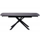 Стол обеденный PALERMO BLACK MARBLE керамика 140-200 см