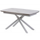 Стіл обідній PALERMO WHITE MARBLE кераміка 140-200 см