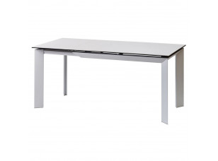 Стол VERMONT PURE WHITE керамический 120-170 см