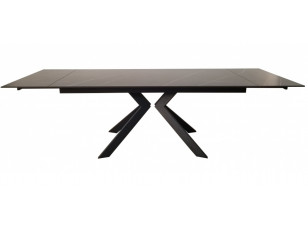 Стол обеденный раскладной Swank Lofty Black керамика 180-260 см