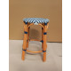 Барний табурет ротанговий Chevron Bar Stool