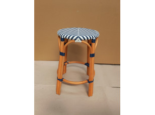Барний табурет ротанговий Chevron Bar Stool