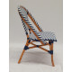 Стілець Французський бістро ротанговий Chevron Side Chair