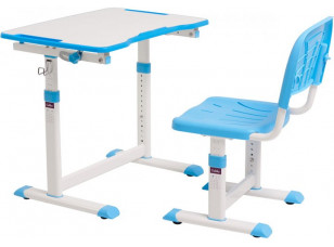 Комплект Cubby парта + стілець трансформери Olea Blue