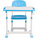 Комплект Cubby парта + стілець трансформери Olea Blue
