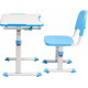 Комплект Cubby парта + стілець трансформери Olea Blue