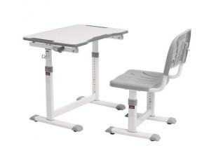 Комплект Cubby парта + стілець трансформери Olea Grey