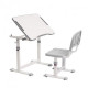 Комплект Cubby парта + стілець трансформери Olea Grey