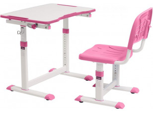 Комплект Cubby Olea Pink парта + стілець трансформери