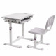 Комплект Cubby Sorpresa  Grey парта + стілець трансформери